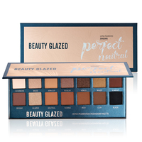 Palette d'ombres à paupières Matte the Balm avec finition scintillante et chatoyante Soft Glam Powder pour le maquillage Pigment Shiny Eyeshadow