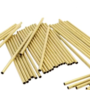 ขายตรงจากโรงงาน ท่อทองเหลืองตรง C70600 ขนาด 1/2 1/4 1 นิ้ว - Product Image 1