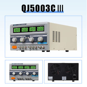 QJ5003Clll 315W Fuente de alimentación de escritorio de CC de 3 vías 0-50V 0-3A Pantalla ajustable de 3 dígitos Fuente de alimentación conmutada limitadora de corriente - Product Image 4