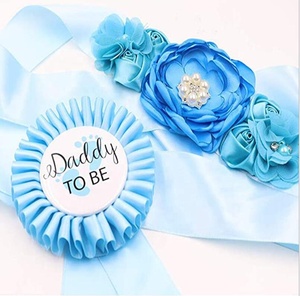 Ensemble de corset à bretelles pour fête prénatale, décoration pour anniversaire, cadeau Secret de révélation du sexe, rose, bleu, 1 pièce - Product Image 4