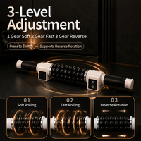 Rouleau de massage musculaire électrique pour les jambes, thérapie par massage corporel, rechargeable