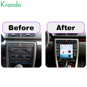 Unité de tête Android Style <span class=keywords><strong>Tesla</strong></span> de <span class=keywords><strong>9</strong></span>.7 pouces pour Audi A4 2002-2008 Autoradio Navigation Auto Stéréo Multimédia Sans Fil CarPlay 4G GPS - Product Image 2