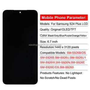 Pannello TFT Dynamic Amoled S24+ Originale, Schermo Touch OLED di Ricambio, Display LCD S24 Plus con Cornice per <span class=keywords><strong>Samsung</strong></span> <span class=keywords><strong>Galaxy</strong></span> S926 B/<span class=keywords><strong>E</strong></span>/W - Product Image 2