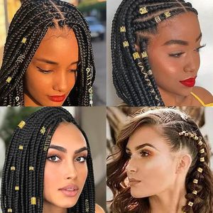 Gold Hair Jewelry <b>Braid</b> Tuefuzy Pcs Hair Dreadlock <b>Accessory</b> Metal Gold <b>Braids</b> Rings Cuffs Clips For Dreadlock <b>Accessory</b> Jewelry - Product Image 5
