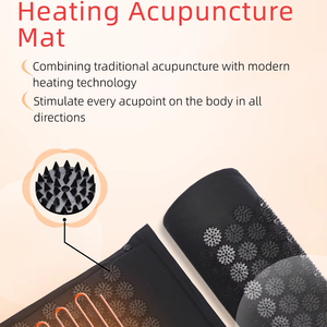 El último fabricante de esteras de acupresión de calefacción, calentada OEM esterilla de acupresión, masaje de cuerpo completo - Product Image 2