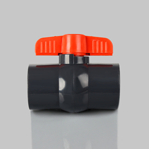 Venta Directa de Fábrica: Válvulas de Bola de Plástico Gris de 1/2 a 4 Pulgadas, Válvulas de Bola UPVC con Bola de PP - Product Image 5