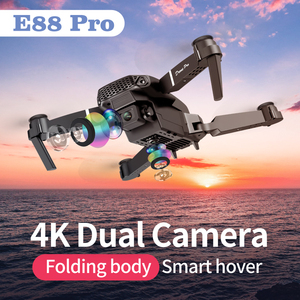Meilleures ventes : Mini <span class=keywords><strong>drone</strong></span> E88 Pro, caméra double 4K HD, pliable, FPV RC Quadcopter, <span class=keywords><strong>pas</strong></span> cher et facile à piloter pour les enfants et les débutants - Product Image 5