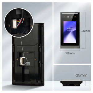 Dispositivo di Controllo Accessi Biometrico con Riconoscimento Facciale, Schermo Touch da 5 Pollici, Visione Notturna, SDK Gratuito, Impermeabile - Product Image 4