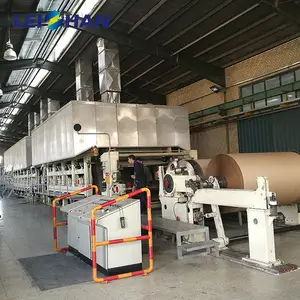 造纸厂废纸回收纸箱纸板制造机自动牛皮纸机