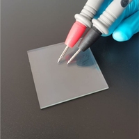 Substrats en verre conducteur ITO gravés au laser sur mesure pour usage en laboratoire