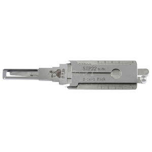 Outil de crochetage métallique LISHI 2-en-1 SIP22 pour serrures de voitures OLIVER - Utilisation par les serruriers - Product Image 2