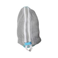 Nouveau sac de lavage de chaussures réutilisable, écologique, doux, jaune, avec fermeture éclair invisible et design en maille pour lave-linge/séchoir, maison/bureau/voyage