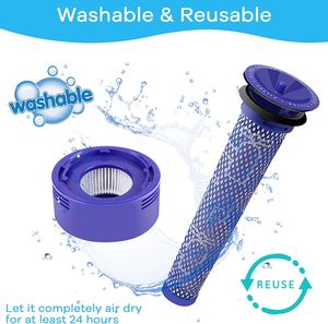 5 pièces par paquet, 2 filtres HEPA post-filtre, 2 pré-filtres, 1 <span class=keywords><strong>brosse</strong></span> pour <span class=keywords><strong>aspirateur</strong></span> <span class=keywords><strong>Dyson</strong></span> V8 Absolute <span class=keywords><strong>Animal</strong></span>, <span class=keywords><strong>V7</strong></span> Absolute Motorhead <span class=keywords><strong>Animal</strong></span> - Product Image 5