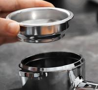 Panier-filtre à café réutilisable et écologique 58MM en acier inoxydable, remplacement pour porte-filtre sans fond, outils d'espresso pour barista