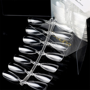 Forme classique Moyenne Amande Vie Quotidienne Nail Tips Press on Nail <span class=keywords><strong>Gel</strong></span> <span class=keywords><strong>X</strong></span> - Product Image 5