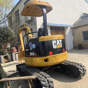 รถขุดขนาดเล็ก CAT 303cr มือสอง ราคาถูก น้ำหนัก 3 ตัน เครื่องขุดตีนตะขาบมือสอง รถขุดขนาดเล็ก CAT303 มินิเอ็กซ์คาวาเตอร์ ได้รับมาตรฐาน CE/EPA ขาย - Product Image 2
