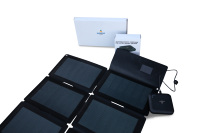Panneau solaire pliable CIGS 40w 80w 210w, panneau solaire flexible pliable pour kit de panneau solaire portable