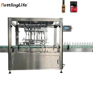 automatic olive oil bottle filling machine 100ml 1000ml liquid filling and capping machine