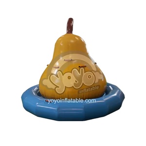 Toupie aquatique gonflable durable Saturn Gyro de 3 m de diamètre avec coutures renforcées pour le plaisir familial - Product Image 2