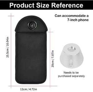 Pochette de protection anti-caméra et antivol pour téléphone portable, verrouillable, pour écoles, musées, églises et réunions. - Product Image 5