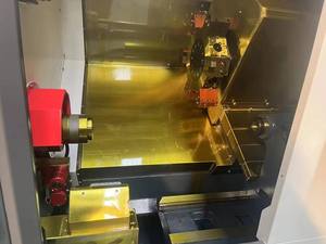 Tốc Độ Cao Độ Chính Xác Cao Tck36a Ngang Duy Nhất Trục Chính Mini <span class=keywords><strong>CNC</strong></span> Máy Tiện Với Tuyến Tính Đường Sắt Hướng Dẫn Và Tự Động Thức Ăn - Product Image 4