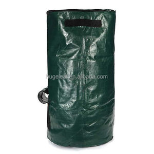 Sac à compost pliable de <span class=keywords><strong>jardin</strong></span> HUGELEAF en HDPE de 80 L, réutilisable, pliable avec couvercle pour le compostage des déchets de <span class=keywords><strong>jardin</strong></span> - Product Image 4