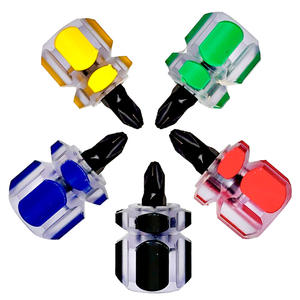 ชุดไขควงคริสตัลใสขนาดเล็ก หัวฟิลลิปส์ แม่เหล็ก ฉนวนกันไฟฟ้า สำหรับซ่อมแซมงาน DIY 1-20 ชิ้น - Product Image 1