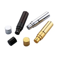 Vide 5ml 10ml aluminium Mini voyage Portable rechargeable parfum vaporisateur bouteilles en verre atomiseur de parfum