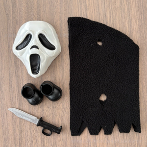 Phim Hoạt Hình Đồ Chơi Halloween Kinh Dị Búp Bê Mặt Nạ Đáng Sợ Cho Ăn Mặc Quy Mô 1:8 Cá Nhân Chất Liệu Nhựa Cross-Biên Giới Sản Phẩm Mới - Product Image 3