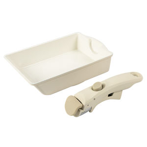 Poêle rectangulaire Tamagoyaki en céramique d'aluminium antiadhésive avec poignée <span class=keywords><strong>amovible</strong></span>, poêle à frire japonaise détachable pour omelette, poêle à œufs - Product Image 1