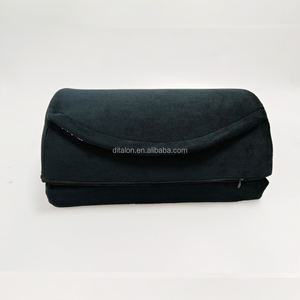 Bantal kaki kantor ergonomis, bantalan bawah meja tinggi dapat disesuaikan busa memori pendukung nyaman tidak licin tahan lama - Product Image 3