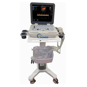 Échographe compact avec modes de numérisation multiples et prise en charge de langues personnalisables, système Doppler couleur, échographie vétérinaire et humaine CU20-2 - Product Image 1