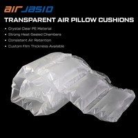 Film de protection d'angle écologique imperméable PA+PE en rouleau, résistant aux chocs, pour le remplissage de cartons et l'expédition