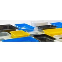 Mini machine de thermoformage sous vide pour couvercles de gobelets et plateaux en PET/PP/PS/PVC/HIPS, contrôle par écran tactile PLC, haute sécurité