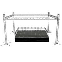 Structure en aluminium durable |   Structure de support d'éclairage de scène portable pour festival, spectacle en direct, installation de scène de fête