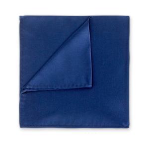 Prix ​​coût, vente follement avantageuse, pochettes de costume en satin uni teint, couleur unie, blanc, mouchoir de poche - Product Image 6