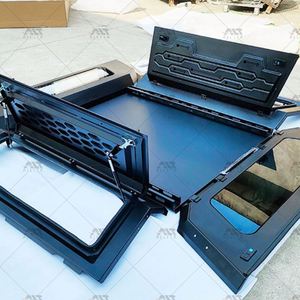 2025 nuevo diseño cubierta de cama de camión Camper Shell cubierta alta de tres puertas para accesorios Toyota Hilux - Product Image 6