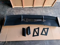Alerón de Fibra de Carbono para Mitsubishi Lancer Ex Es Evo, Mejora Estilo V, Spoiler para Mitsubishi Lancer Evo X