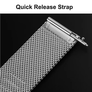 <span class=keywords><strong>Bracelet</strong></span> de <span class=keywords><strong>montre</strong></span> en <span class=keywords><strong>maille</strong></span> <span class=keywords><strong>milanaise</strong></span> à dégagement rapide 0.8mm pour hommes <span class=keywords><strong>Bracelet</strong></span> en métal de ceinture en acier inoxydable <span class=keywords><strong>Bracelet</strong></span> épais de 2.5mm 18mm 20mm 22mm - Product Image 2