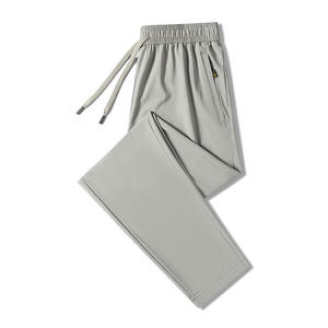 กางเกงกีฬาและลำลองผ้าไหมน้ำแข็งสำหรับชายหนุ่มระบายอากาศได้ดีขนาดพลัสไซส์แฟชั่นคุณภาพสูงใหม่ฤดูร้อน2025 - Product Image 6