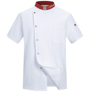 Uniforme <span class=keywords><strong>de</strong></span> Chef en Gros pour l'Été – Idéal Hôtels, Restaurants, Traiteurs, Cuisines, Pâtisseries – Tenue <span class=keywords><strong>de</strong></span> Travail <span class=keywords><strong>de</strong></span> Chef à Manches Courtes - Product Image 5