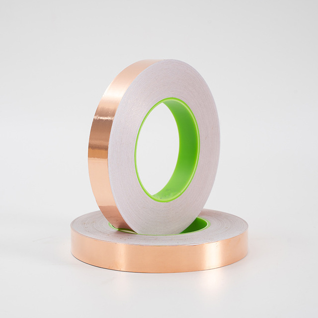 Copper Foil Tape for Electronics Conductive Strip Roll for Lithium Batteries Electromagnetic Adhesive From Trusted Supplier