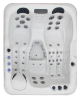 Jets d'air massage portable hydrothérapie spa bain pour 3 personnes