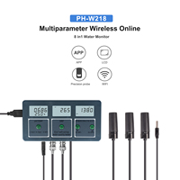 Moniteur de pH intelligent Tuya WiFi multi-paramètres 8 en 1 testeur numérique de la qualité de l'eau surveillance à distance sans fil en ligne TDS EC mètre