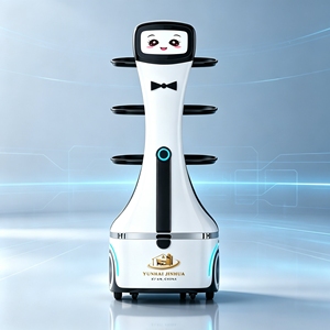 <span class=keywords><strong>Robot</strong></span> de service intelligent commercial |   <span class=keywords><strong>Robot</strong></span> de livraison de nourriture pour hôtel et <span class=keywords><strong>restaurant</strong></span>, économiseur de main-d'œuvre, <span class=keywords><strong>avec</strong></span> évitement automatique des obstacles - Product Image 2