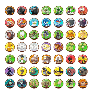 ชุดสติกเกอร์แม่เหล็กโลหะลาย JR Pocket Monster <span class=keywords><strong>Pidgeot</strong></span> สำหรับเกมกระดานแบบพกพา เหมาะสำหรับเด็กอายุ 19-24 เดือน ผลิตในจีน - Product Image 4