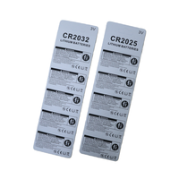 DUKECELL 5 Piezas de Electrónica de Consumo, Pilas de Botón CR2032 CR2025, Pilas de Litio de 3V, Pilas de Botón