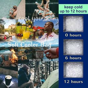 24 Can Leakproof Travel Beer Cold Thermal Bags Beach Summer Picnic Collapsible Custom Soft Cooler Insulated Bag - Product Image 3