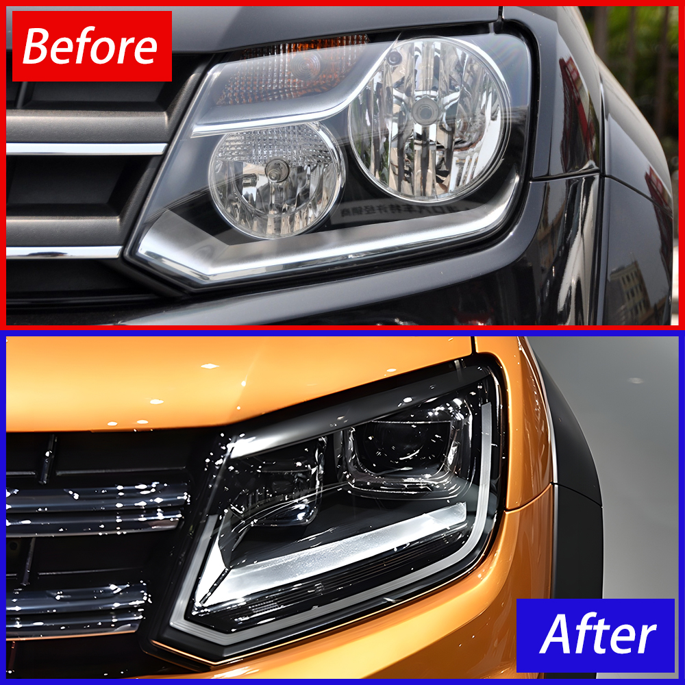 vw amarok headlights