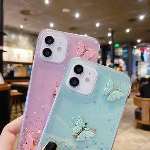 เคสโทรศัพท์ลายผีเสื้อแบบสามมิติเหมาะสำหรับ iPhone 14/13/12/11 Pro Max และ <span class=keywords><strong>Samsung</strong></span> Note20 Note20ultra - Product Image 2